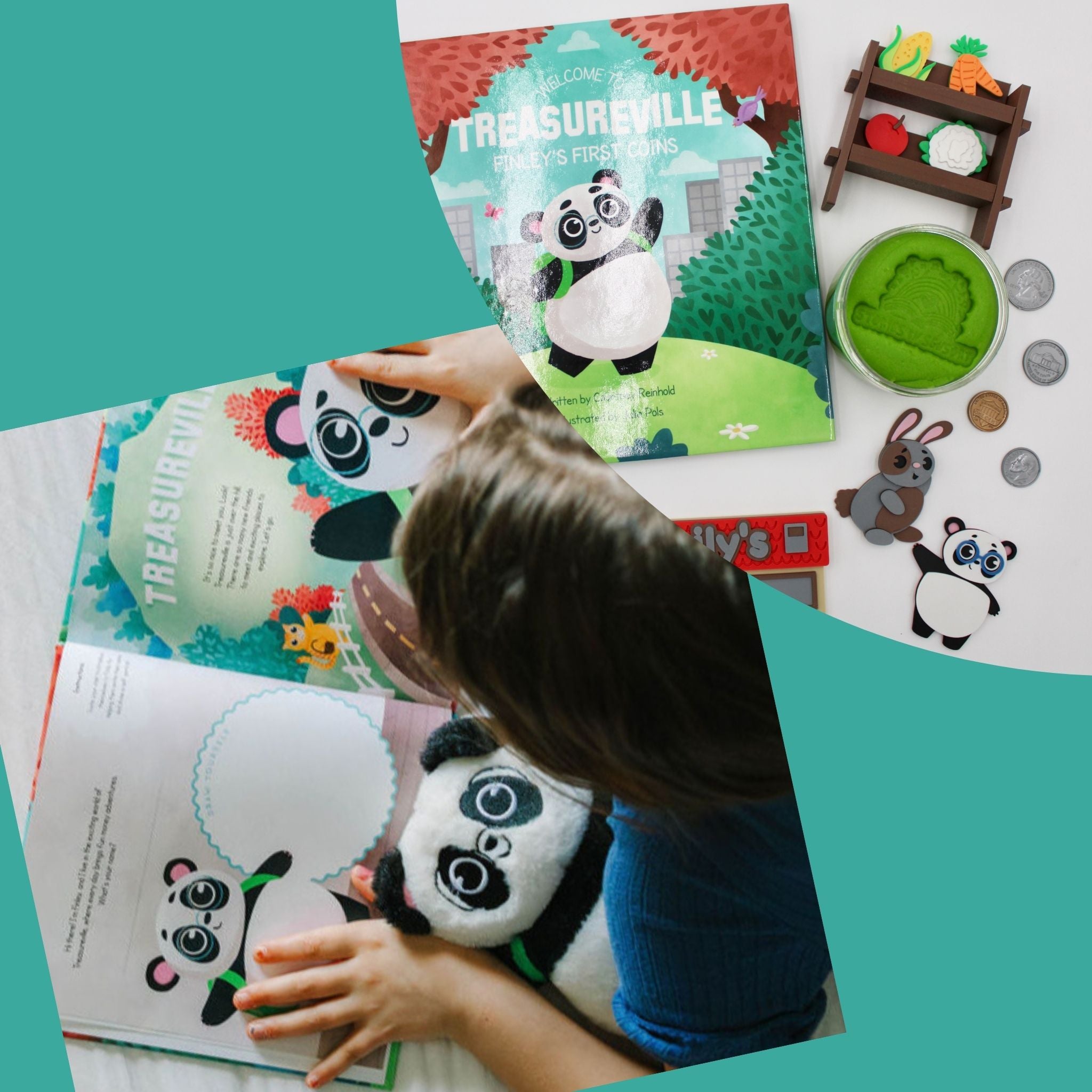 Complete Treasureville Adventure Bundle – Hands-On Money Lessons for Kids Ages 3–7