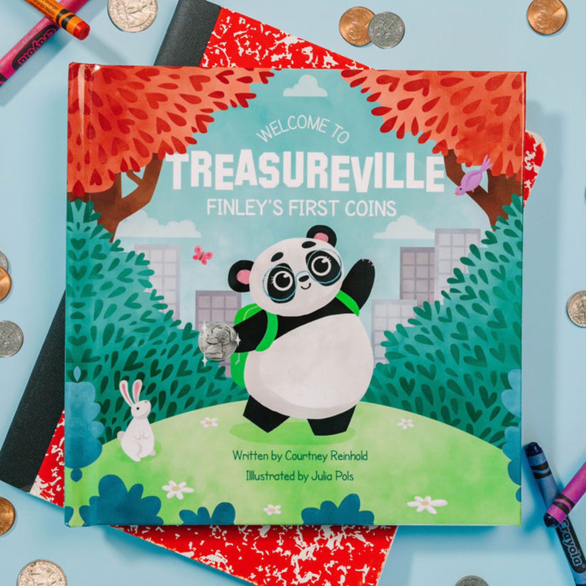 Welcome to Treasureville Storytime Book (Hardback) – Early Money Skills & Financial Literacy for Kids